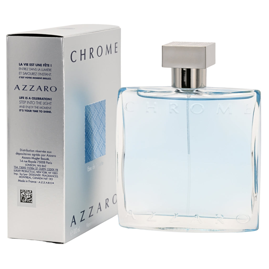 CHROME by Loris Azzaro Cologne for Men EDT 3.3 / 3.4 oz New in Box